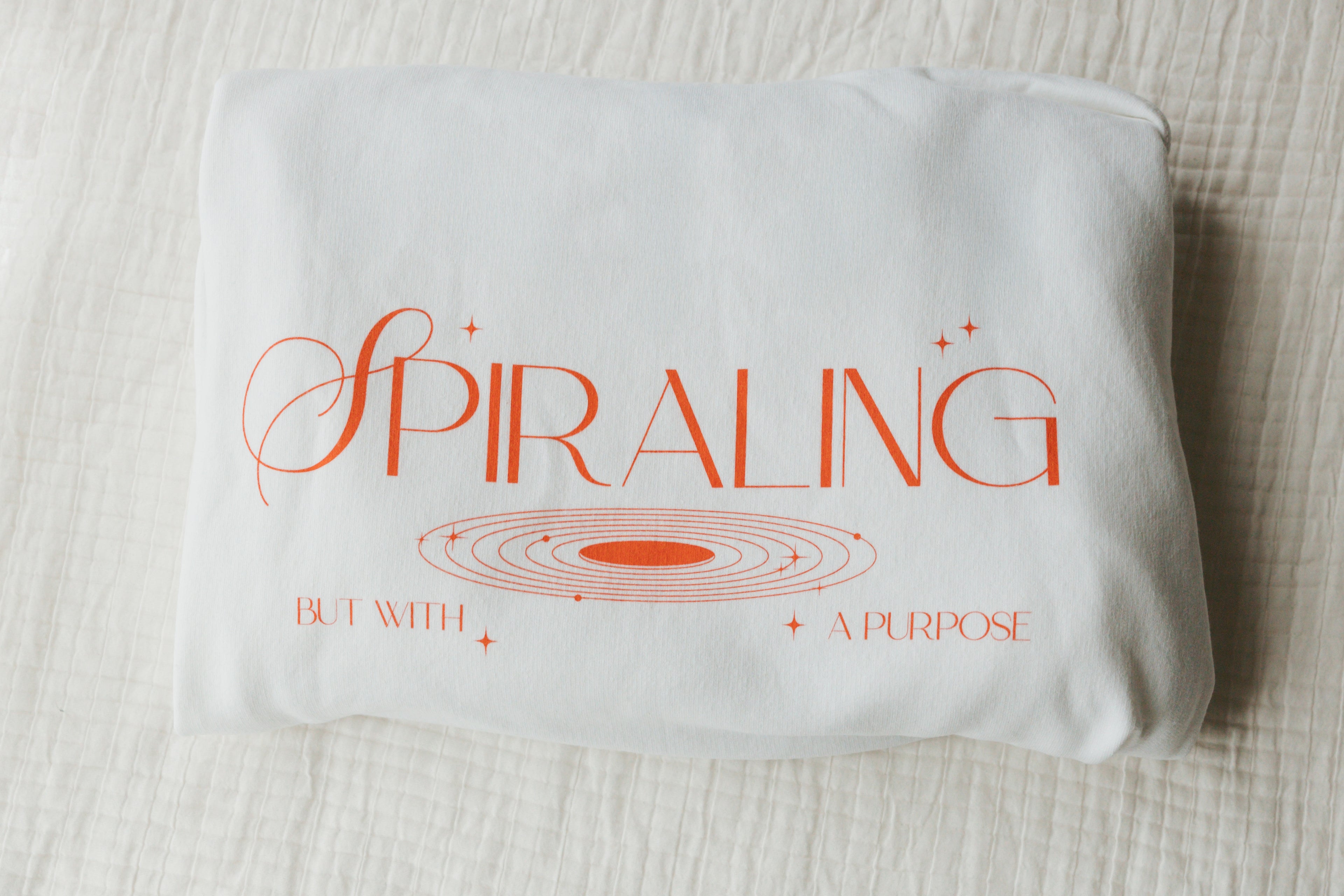 Spiraling but with a Purpose Hoodie
