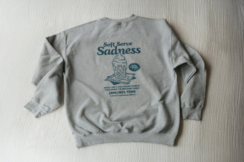 Soft Serve Sadness Crewneck