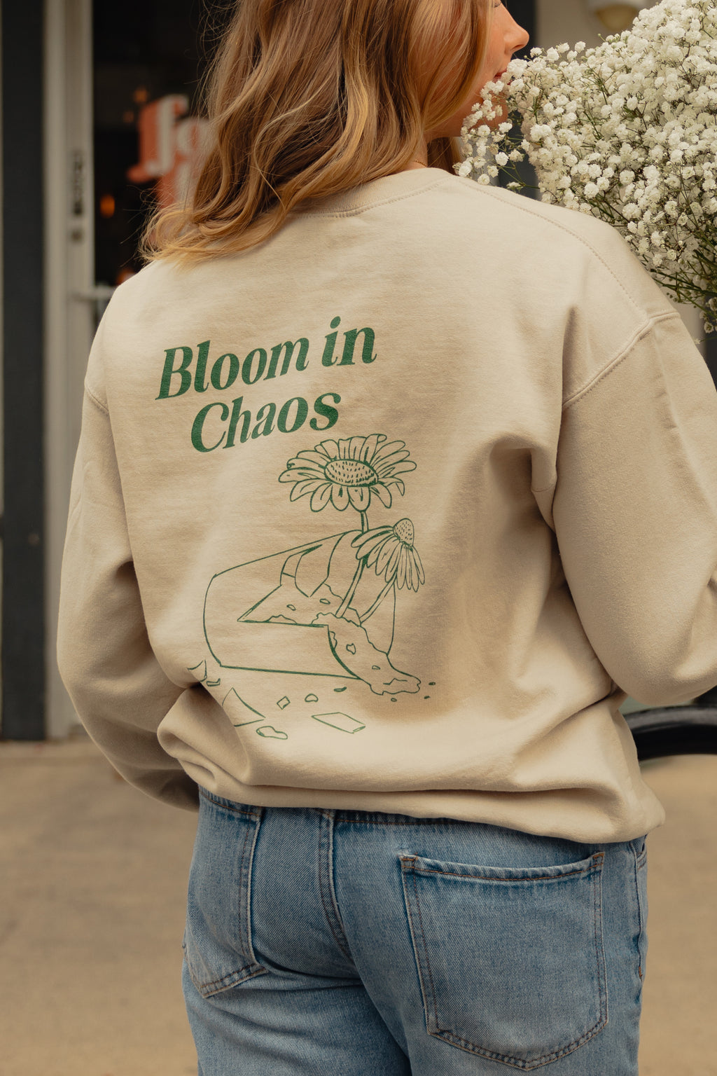 Bloom in Chaos Crewneck