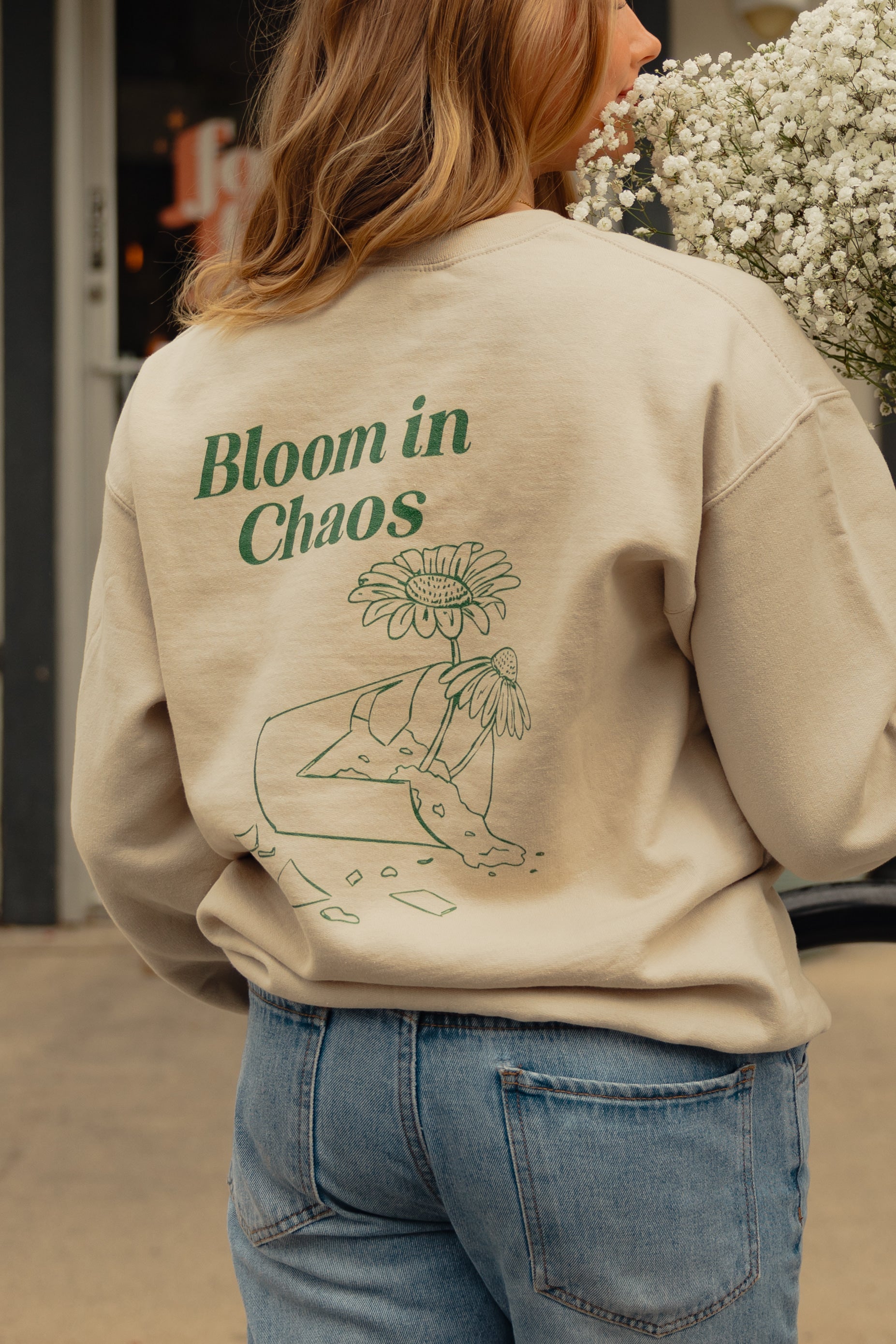 Bloom in Chaos Crewneck