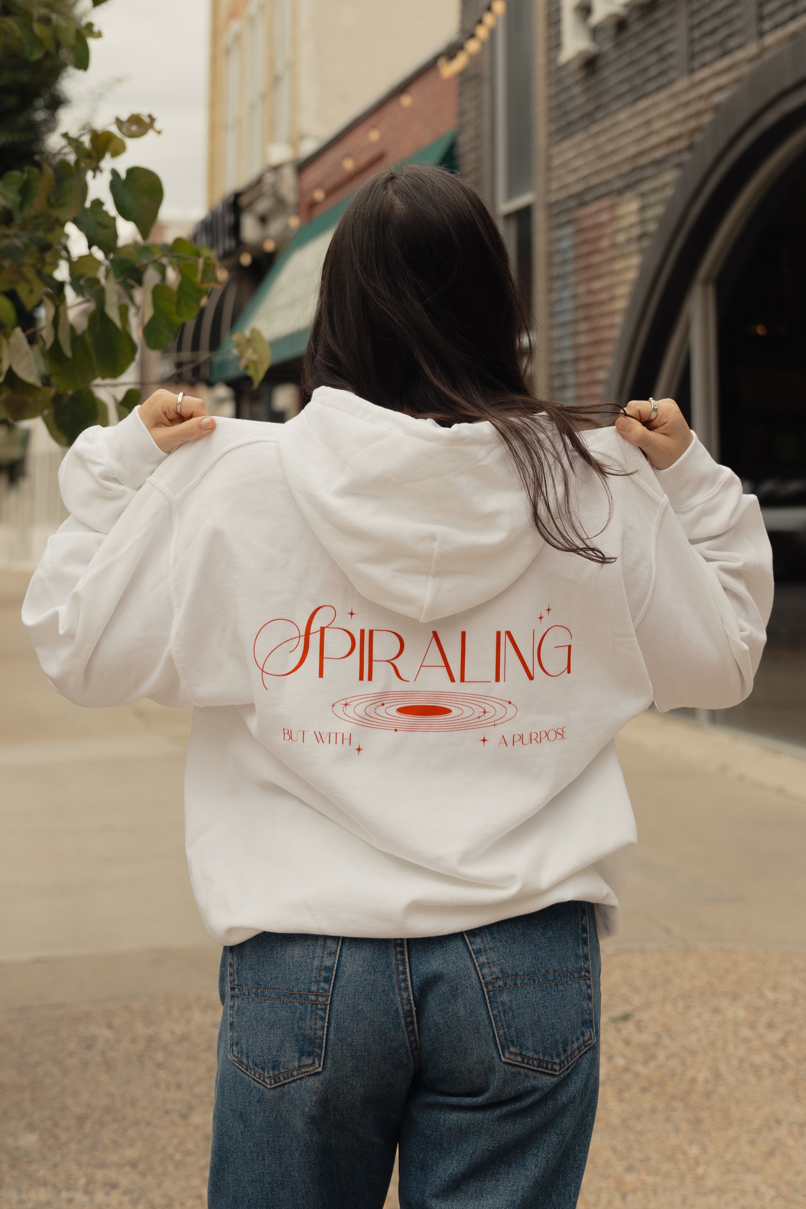 Spiraling but with a Purpose Hoodie