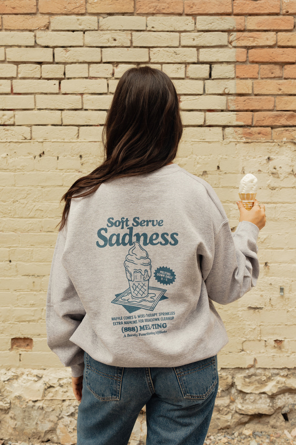 Soft Serve Sadness Crewneck